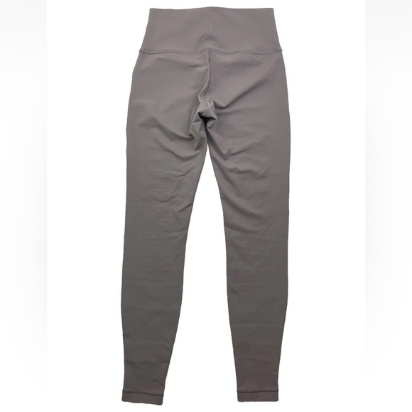 Lululemon Wunder Under Leggings Size 6 Gray Dark Chrome High Rise Mesh Geometric - Picture 3 of 10